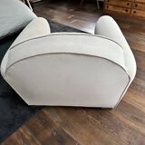 50s club set: 1 3-seater sofa and 2 refurbished armchairs