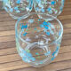 10 vintage glasses model forget-me-not