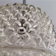 Suspension en verre du milieu du siècle années 1960