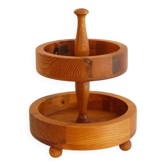 Vintage Scandinavian wooden tray 1960