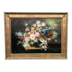 Michele Cicala (1939-1975). Still life signed with flowers in the classic Flemish technique.