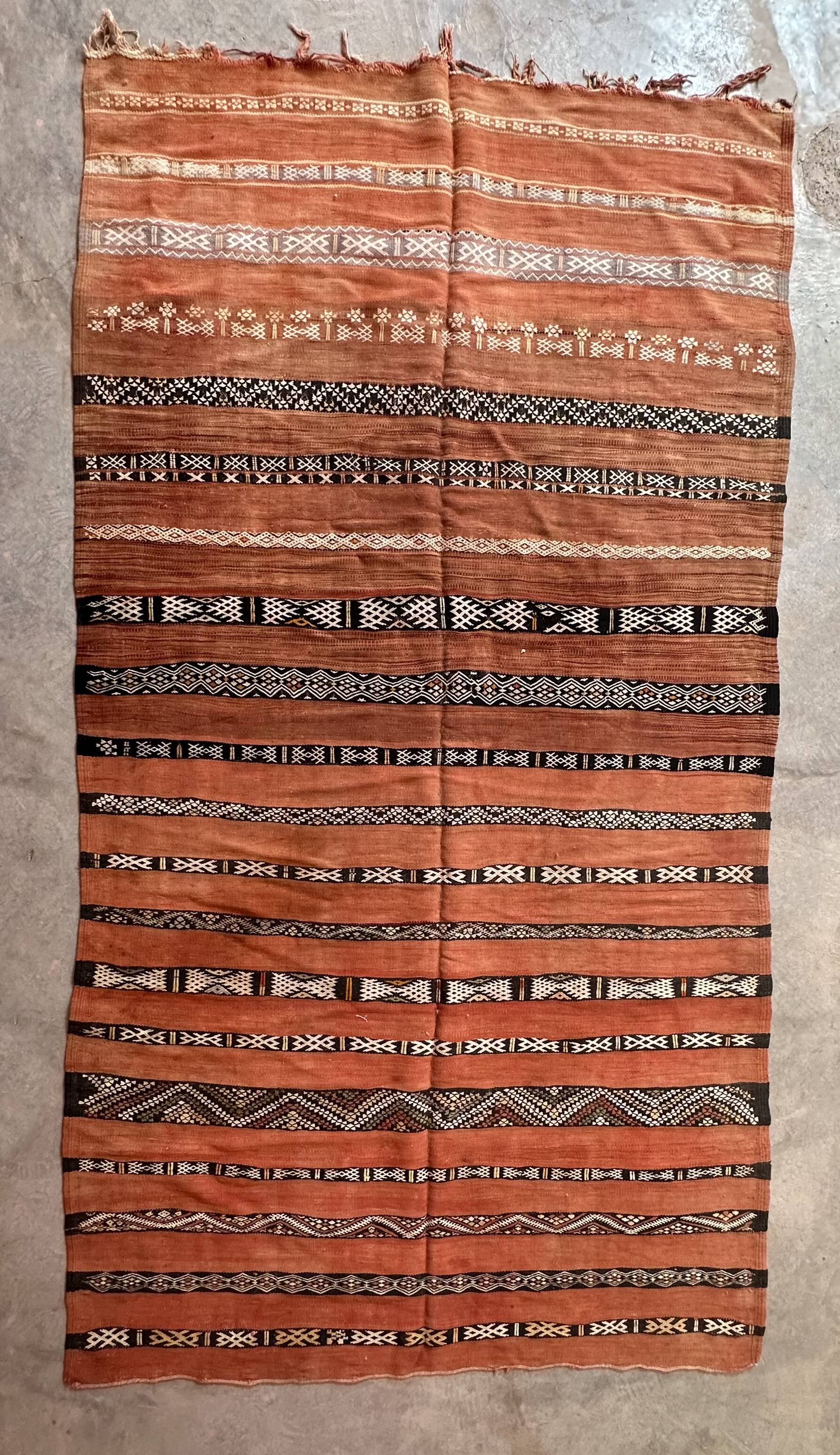 Moroccan Kilim Zayan Rug