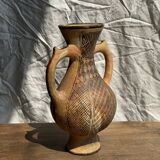 Decorative vase in the shape of an antique style amphora H27