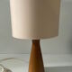 Ceramic lamp, Scandinavian spirit, wood pattern