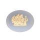 Wedgwood, blue jasper bonbonnière with antique decoration from the 20th century.