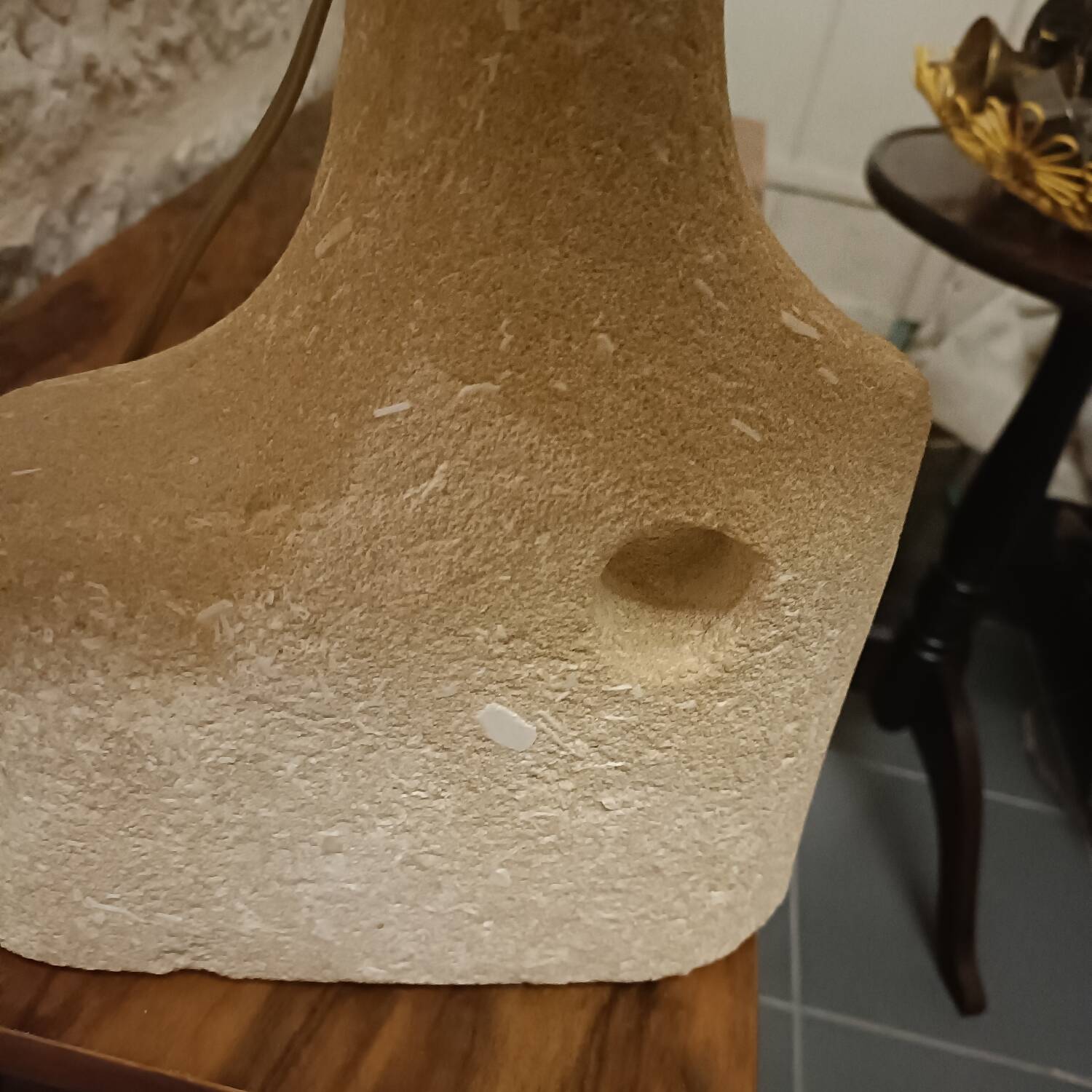 Mineral lamp in the style of Albert Tormos.