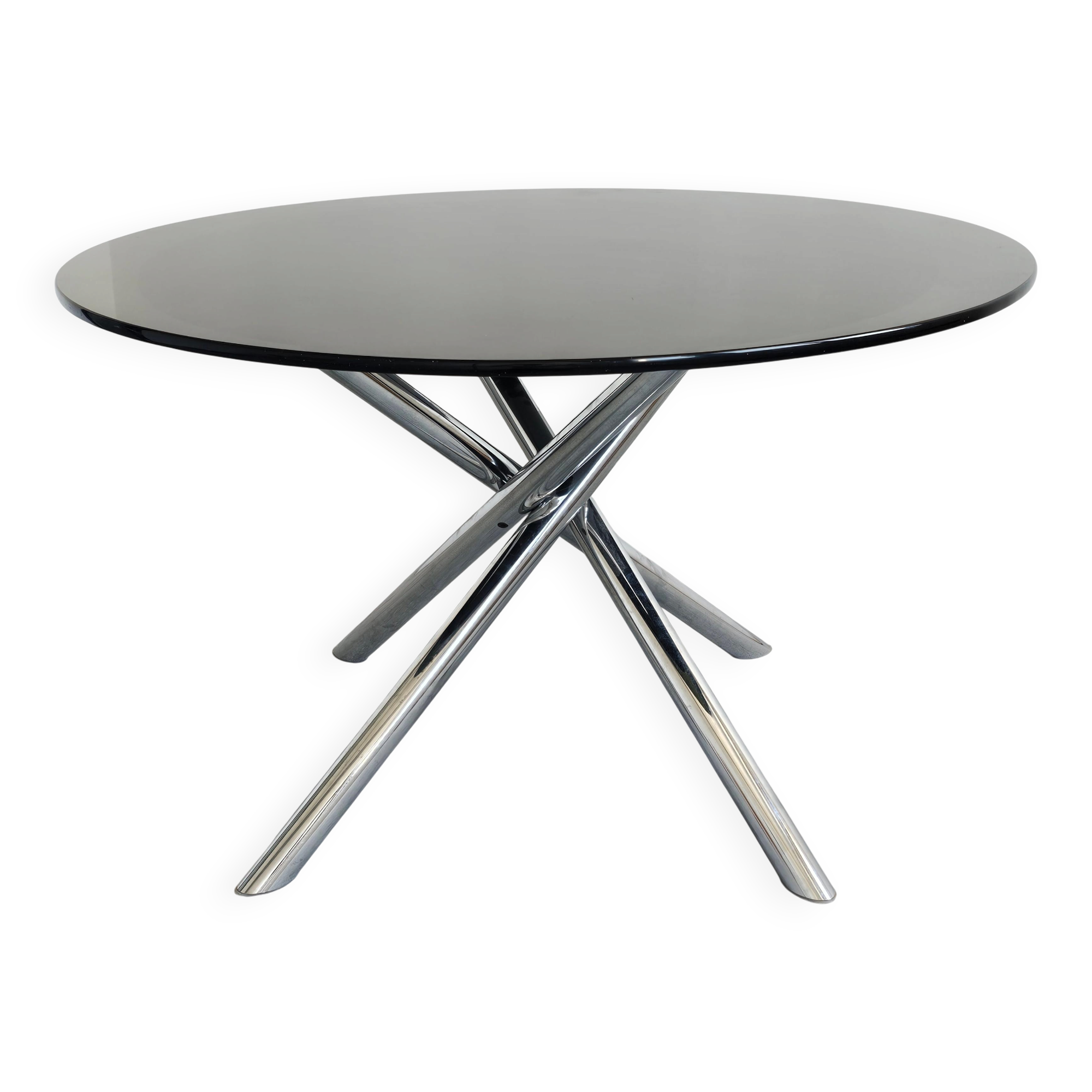 Postmodern dining table "Nodo" by Carlo Bartoli for Tisettanta.