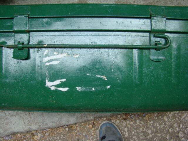 Old iron carrier malle