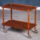 Teak Bar Cart by Poul Hundevad, 1960s