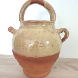 Terracotta gargoulette jug