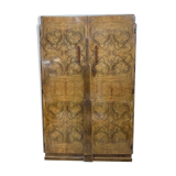 Vintage art deco English wardrobe