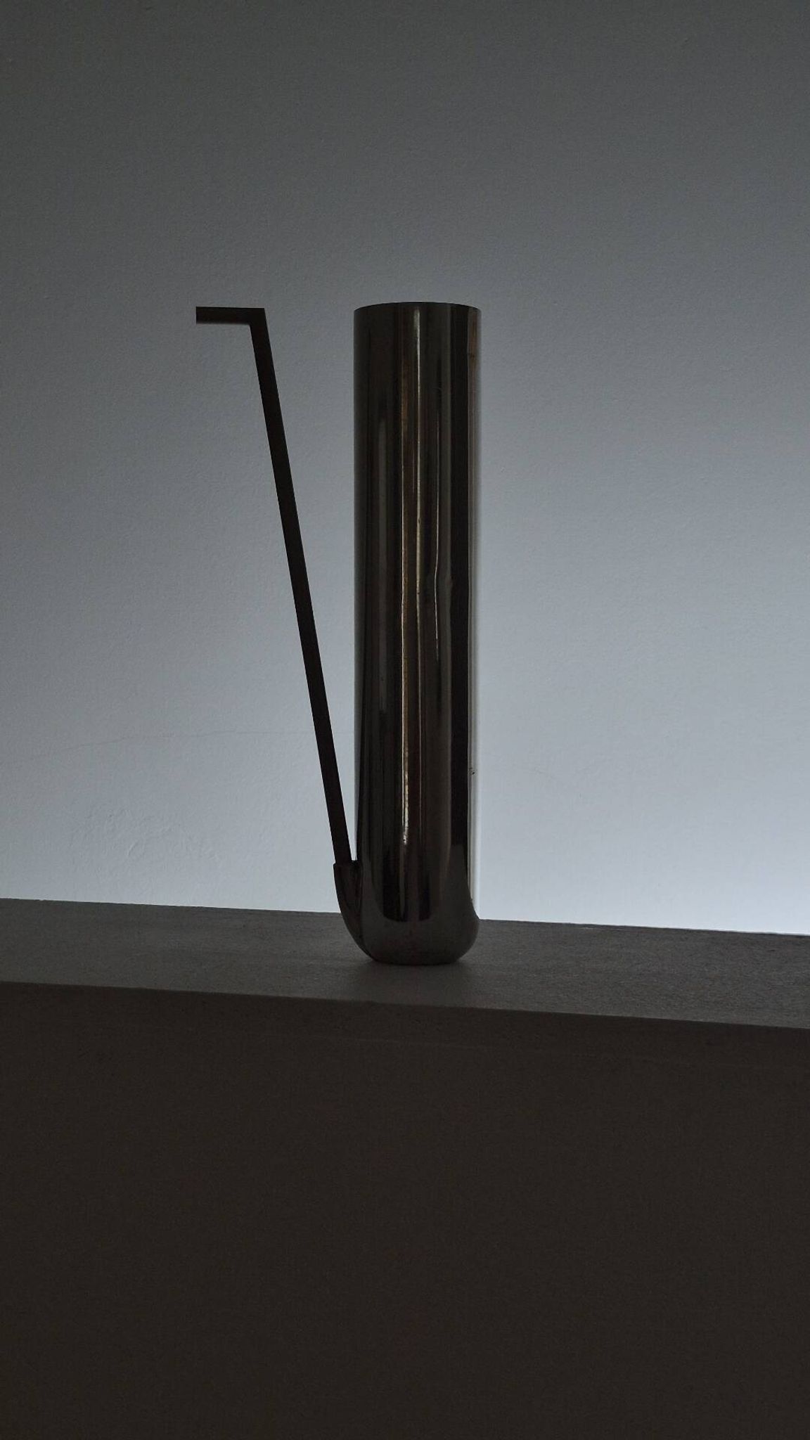 Early pewter vase by german designer Rolf Nestler 1998s