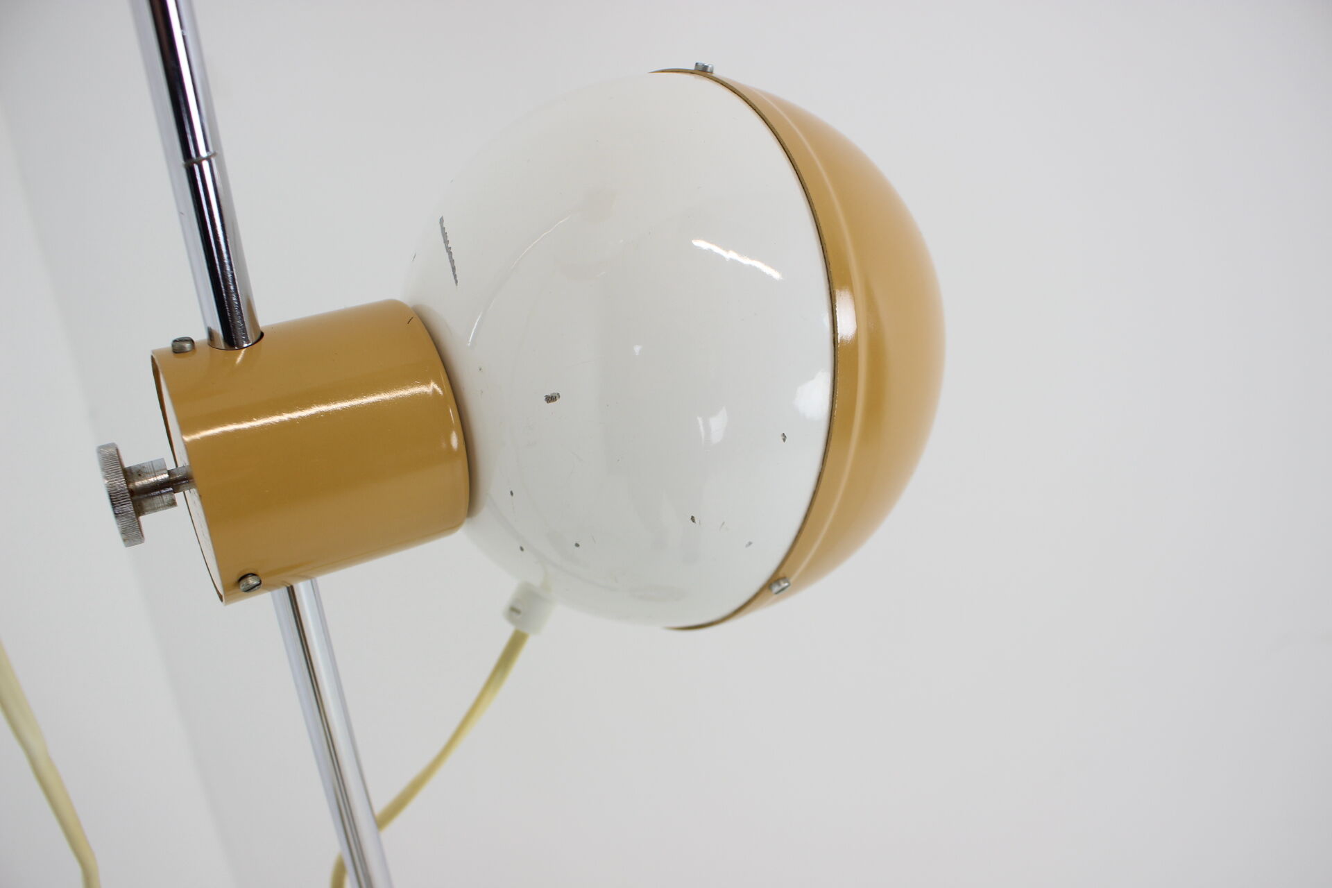 Magnetic Double Eye Ball Floor Lamp by Drukov, 1970s