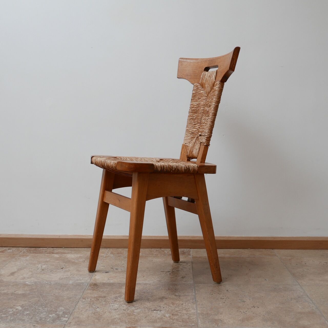 Set of Dutch Arts & Crafts Dining Chairs by W Kuyper