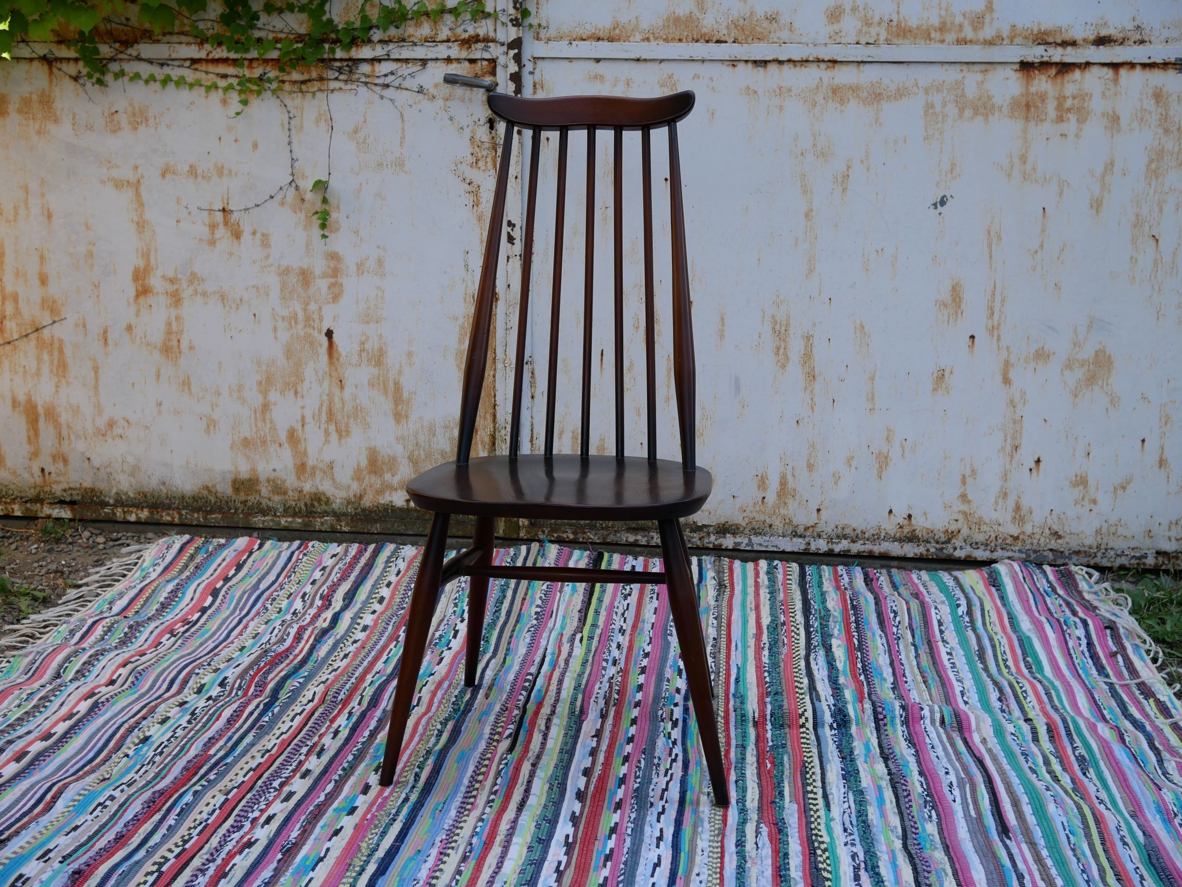 4 chairs vintage Ercol model "goldsmith".