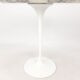 Oval marble side table by Eero Saarinen for Knoll