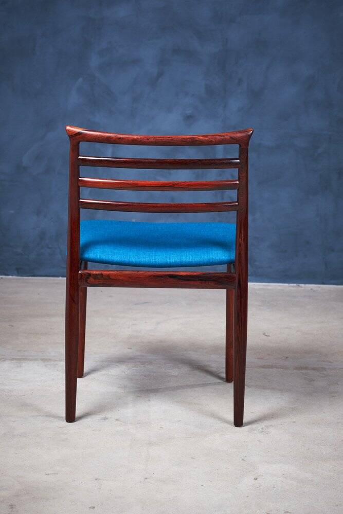 Dining Chairs in Rosewood by Erling Torvits for Sorø Stolfabrik, Denmark, 1960s, Set of 6