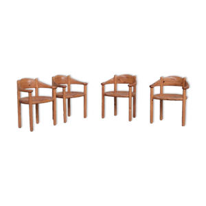 Lot de 4 fauteuils en