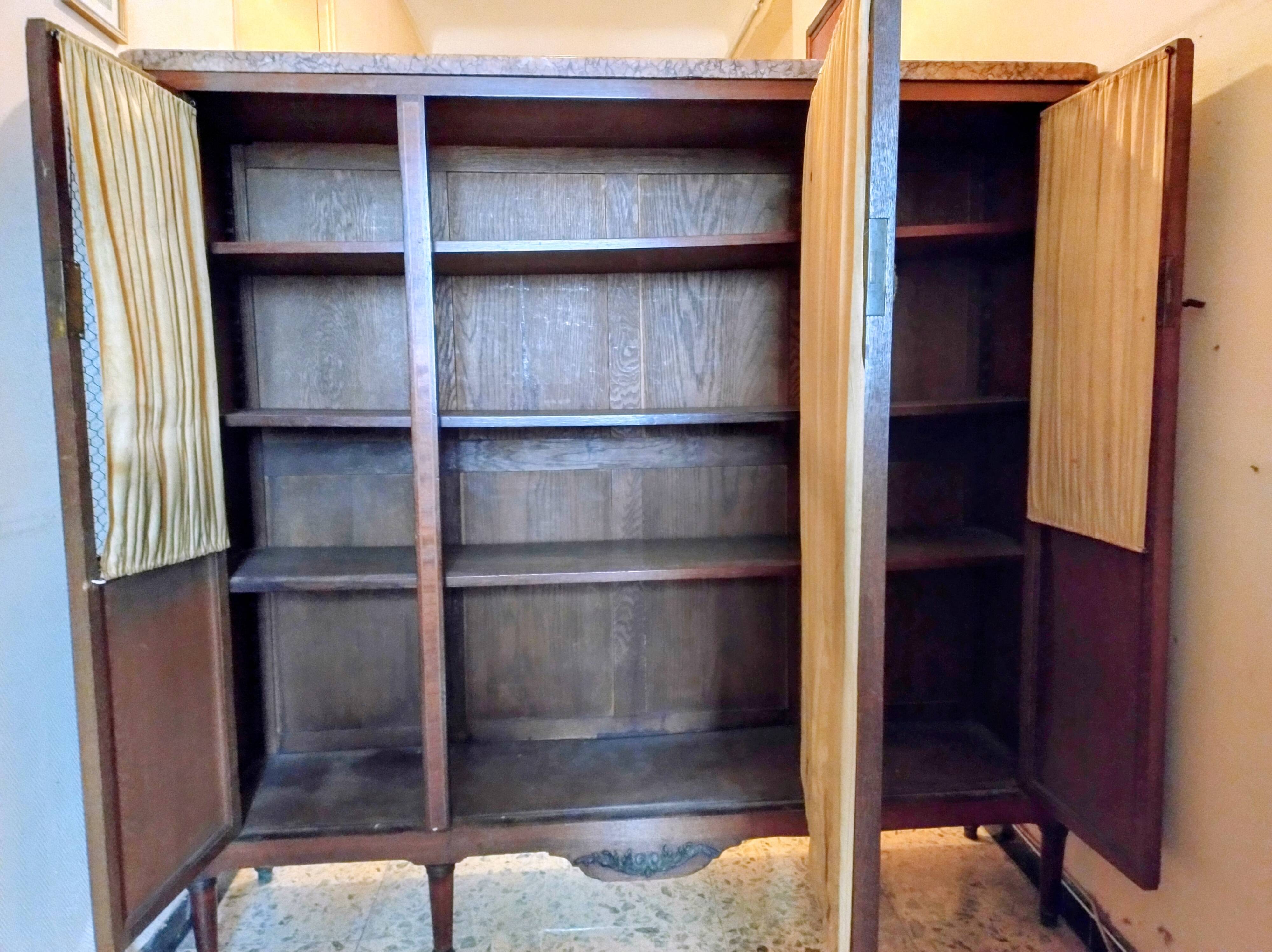 Antique wardrobe in Louis XVI style