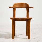 MK10590 Alder wood dining set by Erwin Berghammer for Team 7, Set of 7