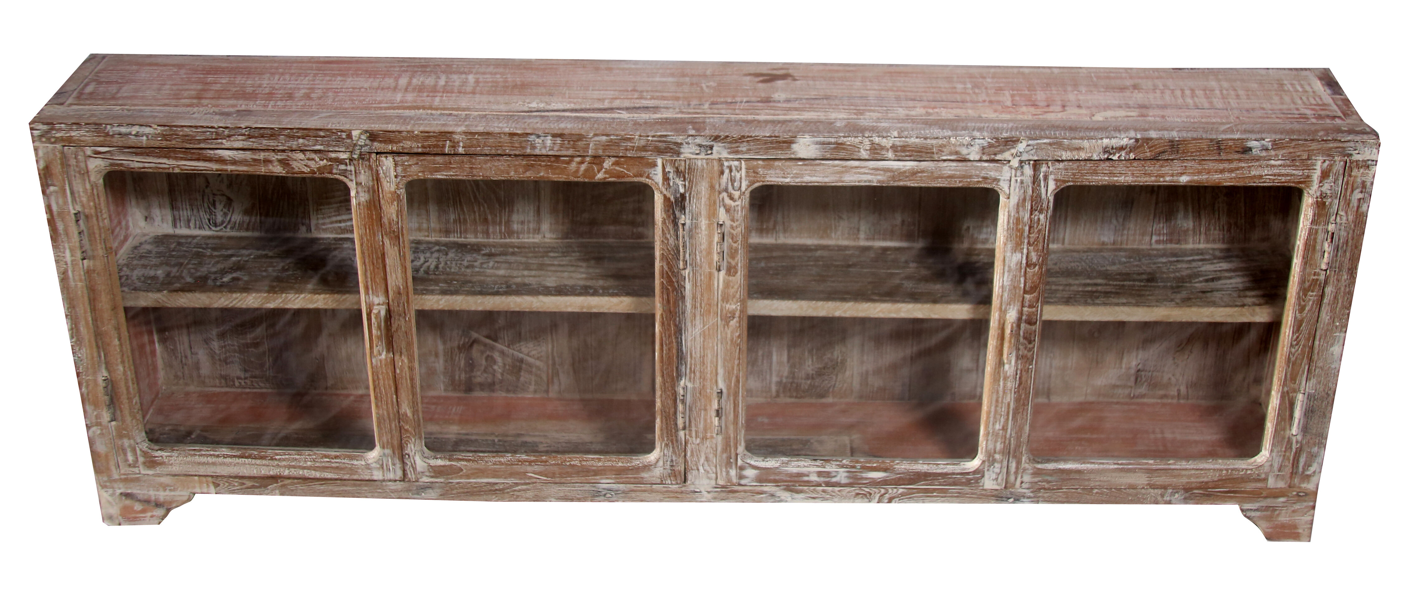 Buffet - showcase - shelf in ancient Burmese teak
