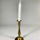 Candlestick in patinated gilded copper late nineteenth century