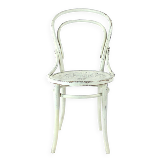 Chaise Thonet n° 14 en bois courbé de style vintage, Tchécoslovaquie, années 1940