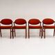 Set reupholstered Danish design chairs by Schou Andersen, 1960s