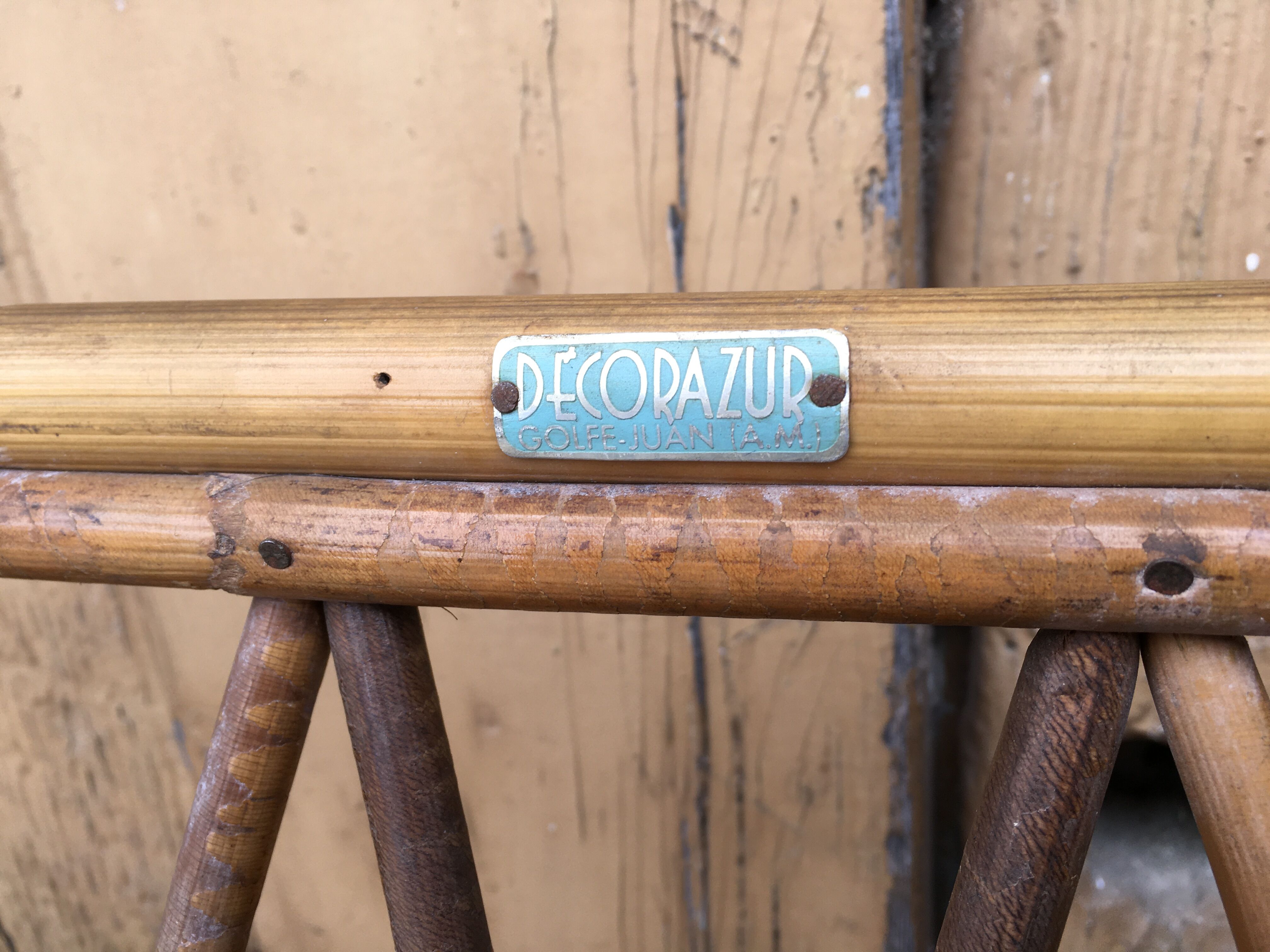 Decorazur rattan shelf