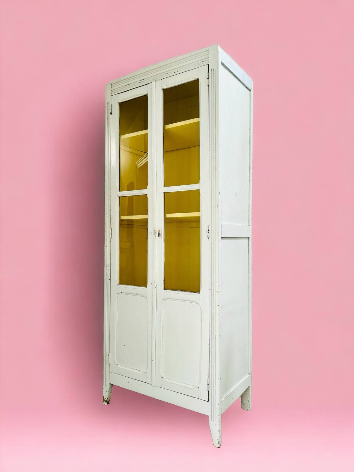 Parisian wardrobe with two glass doors