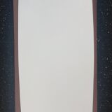 Scandinavian mirror 70s, 77x37 cm