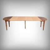 Cherrywood Extending Table, Louis-Philippe Style – 1900
