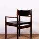 Chaise en palissandre par Kurt Østervig pour KP Møbler