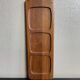 Scandinavian teak serving tray