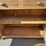 Art deco sideboard shell handles