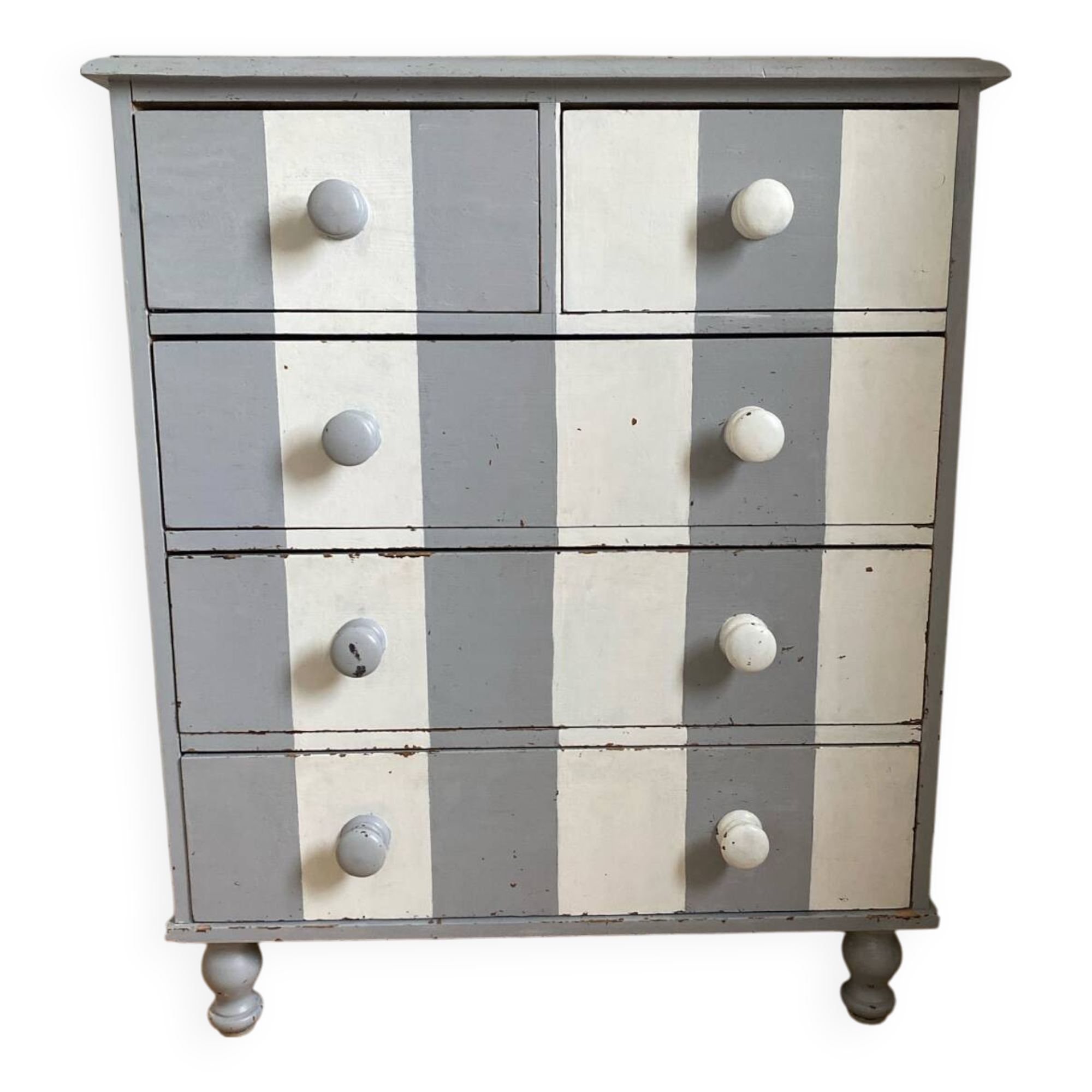 Children's bedroom chest of drawers with 5 drawers