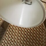 Flower hanging caning vintage rattan