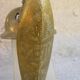 Lampe serpent en bronze orientale
