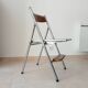Stepladder vintage formica chair 70s/80s