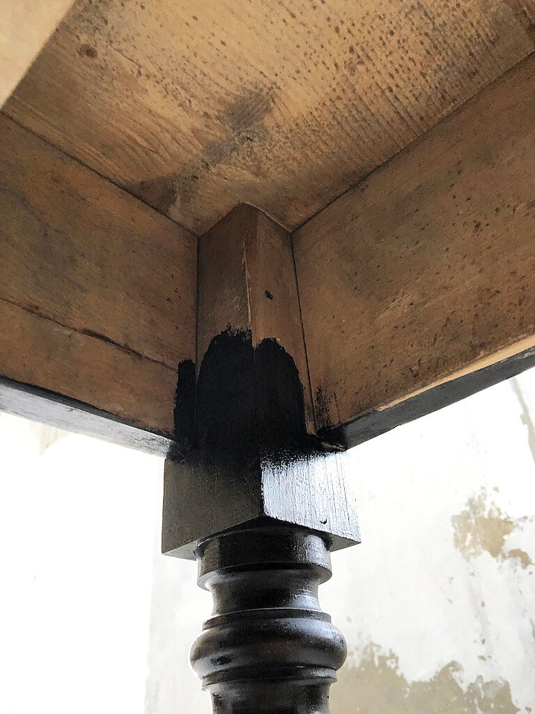 Butcher's table work central island marble