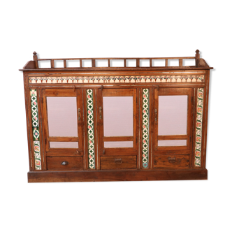 Colonial sideboard in Burmese teak