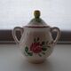Faience sweetening St Clément France - Rooster decoration