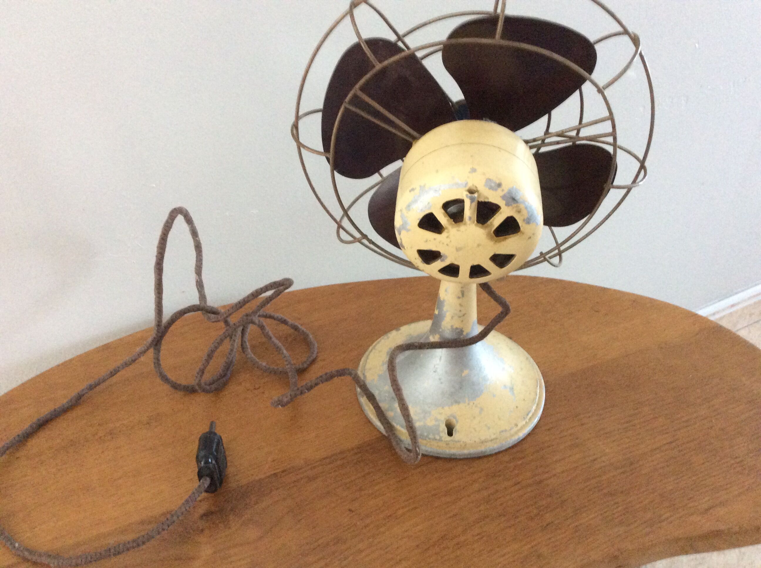 Star brand 1950s fan