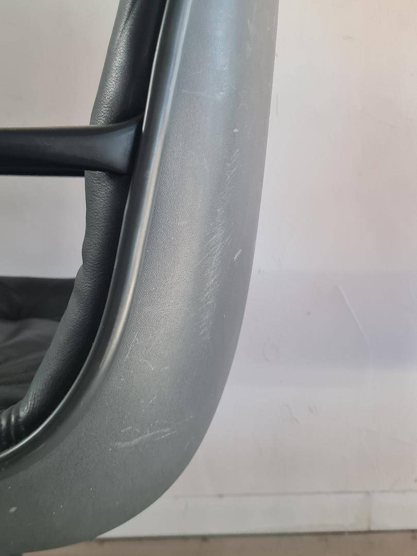 Stellcase Strafor Randall Buck DLG armchair by Pollock for Knoll