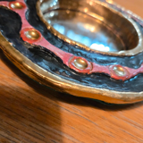 Vintage ceramic mirror Mithe Espelt?