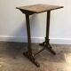 Table Pedestal table - marquetry top - late nineteenth