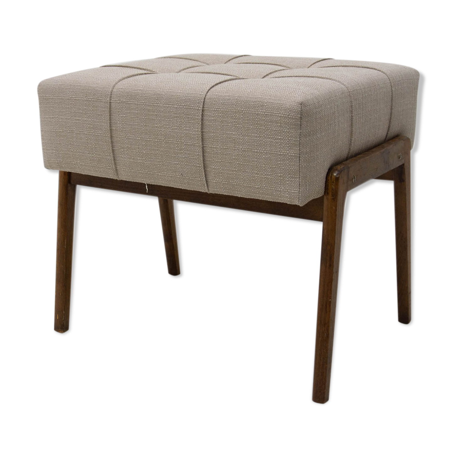 Tabouret en bois 1970, Tchécoslovaquie