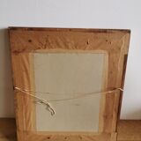 Gilded frame with poster
