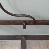 Wrought iron bed