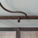 Wrought iron bed